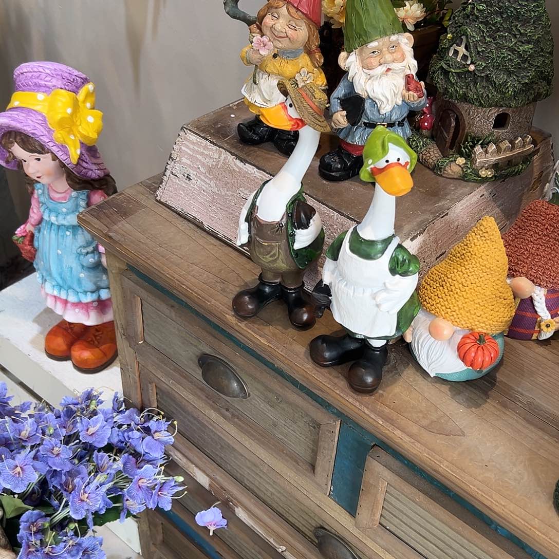 花园摆件红红火火