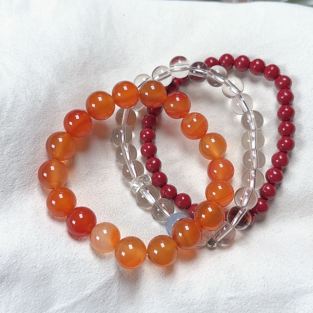 玛瑙/玉髓手链未镶嵌