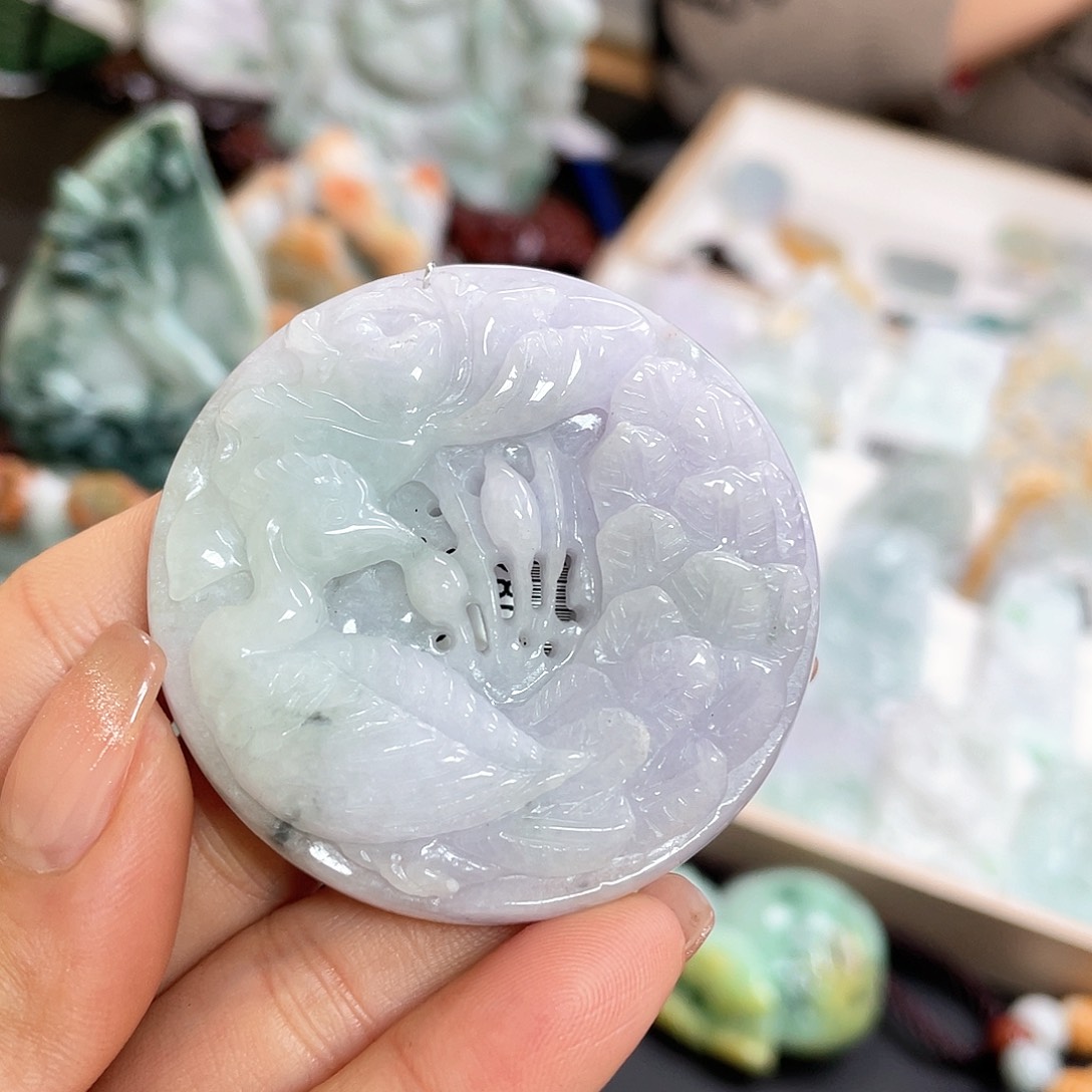 翡翠吊坠(不含链)未镶嵌