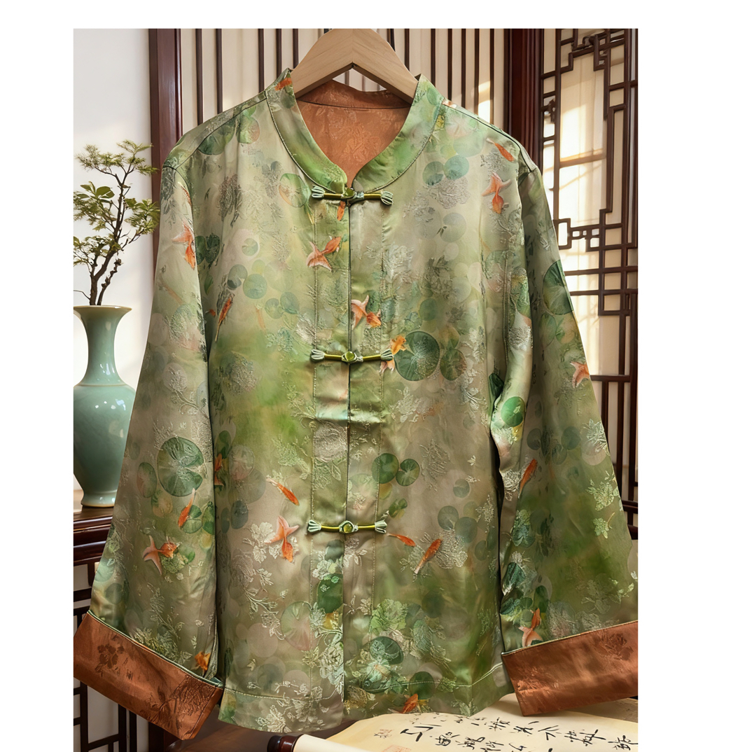 （荷塘月色）新中式国风上衣外套