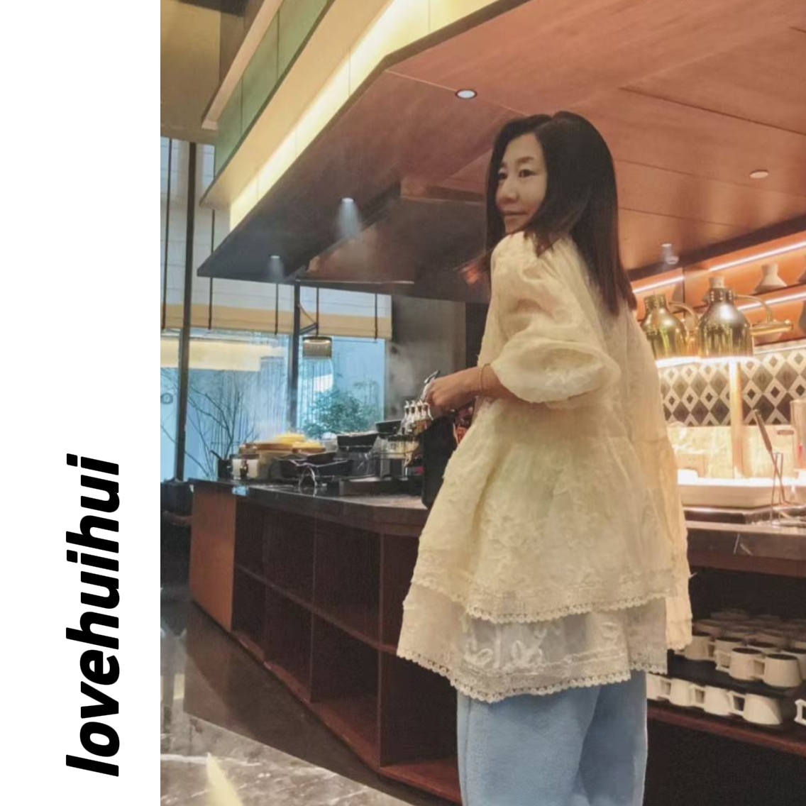 lovehuihui《直抵浪漫》超温柔浪漫上衣