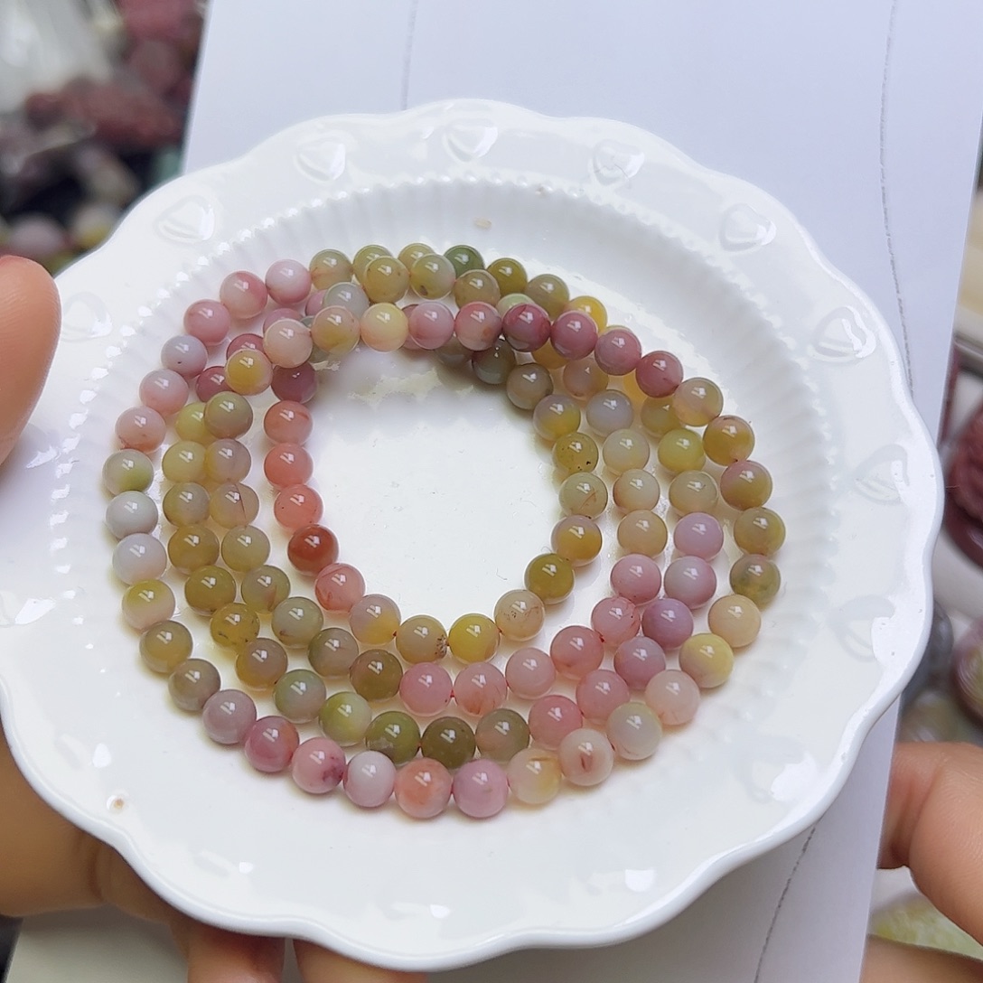 玛瑙/玉髓未镶嵌定制手串