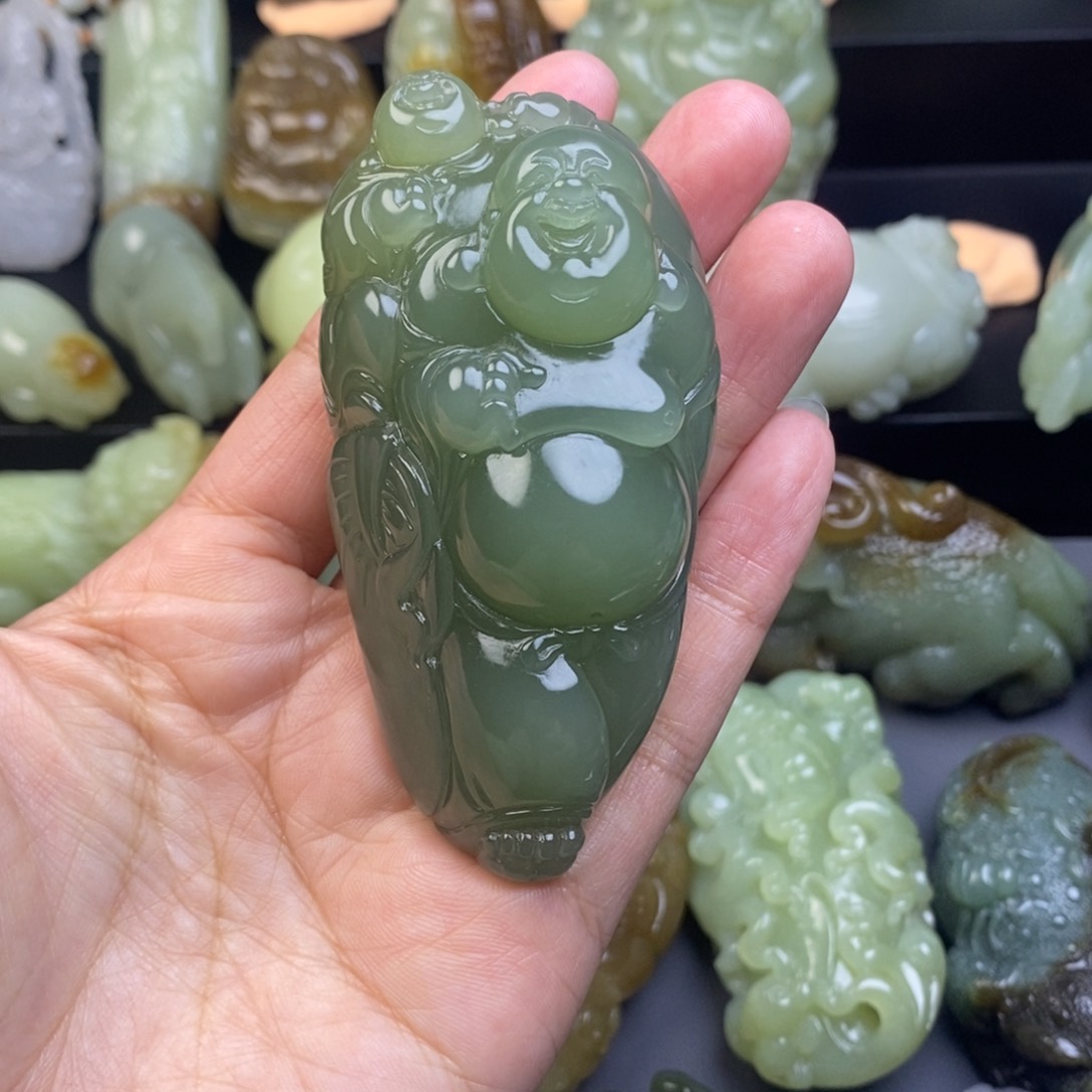 和田玉把件未镶嵌琦*