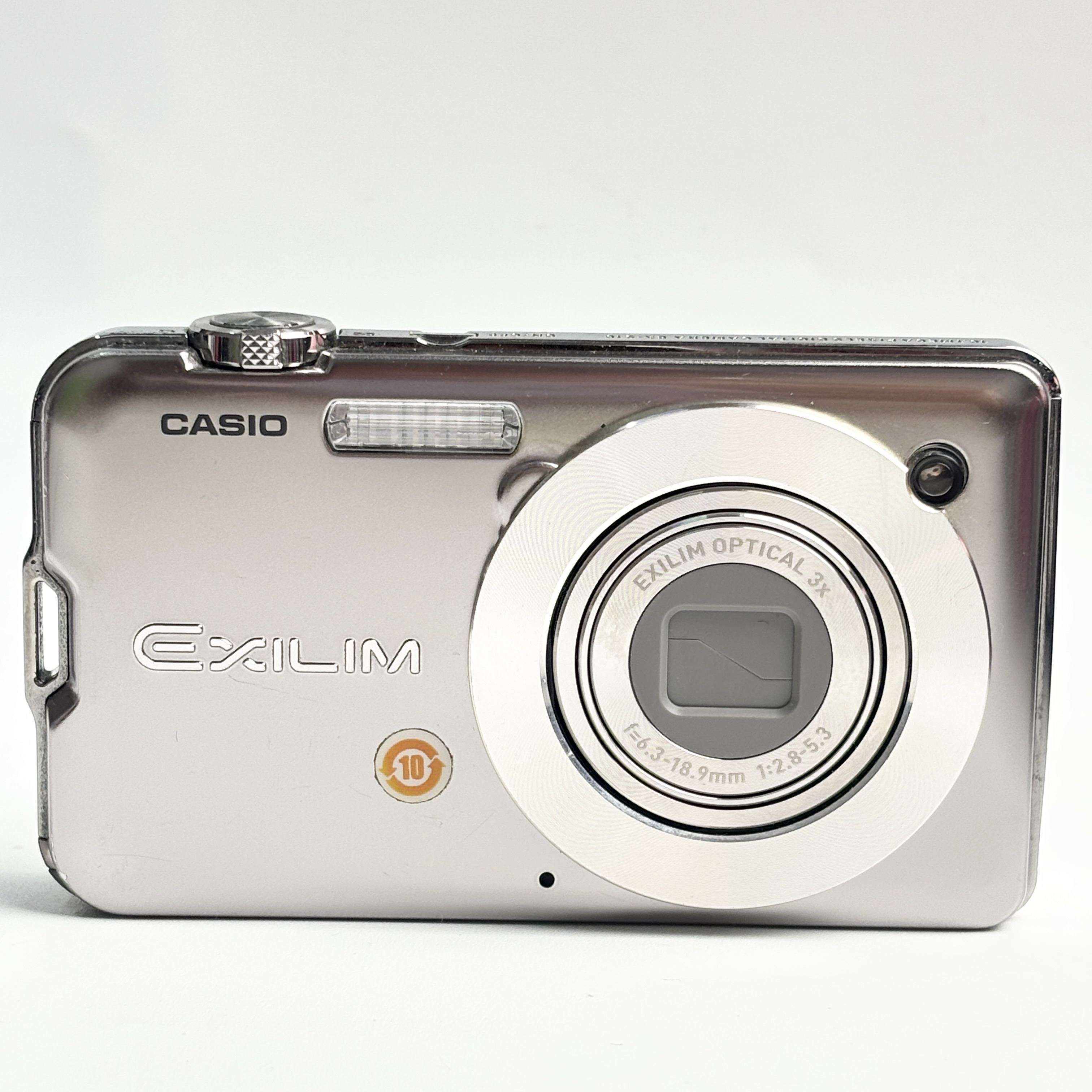 95新 Casio/卡西欧 s10银色1010万像素3倍光学变焦ccd相机