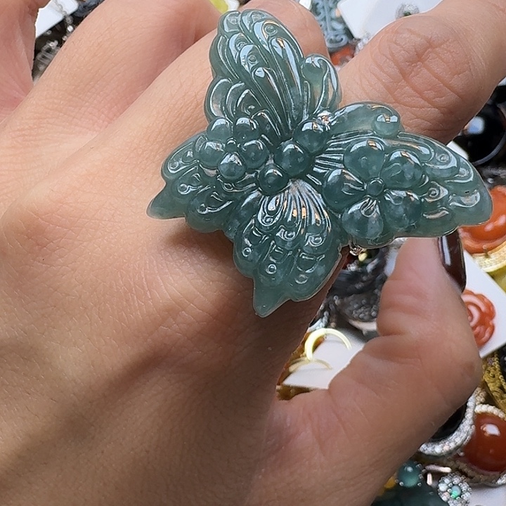 翡翠未镶嵌项链翡翠