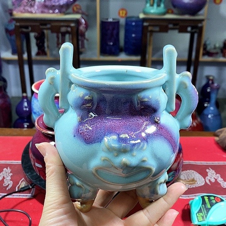 瓶幺*中国神垕精品钧瓷