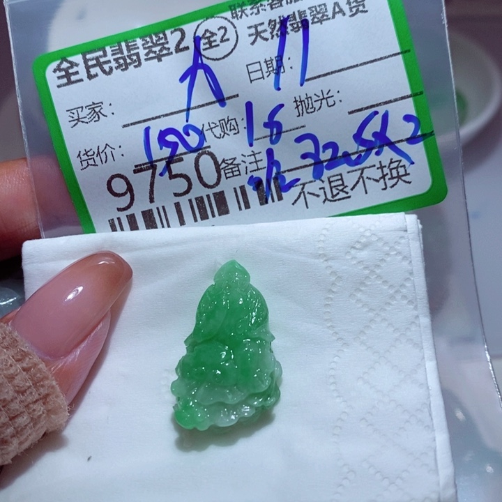 力***王翡翠未镶嵌颈饰我