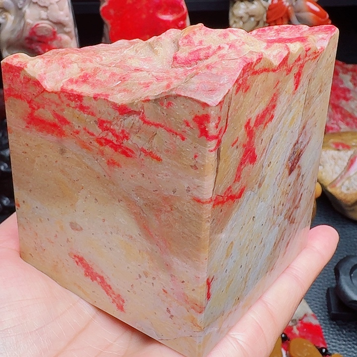 昌化鸡血石昌化鸡血精品印章