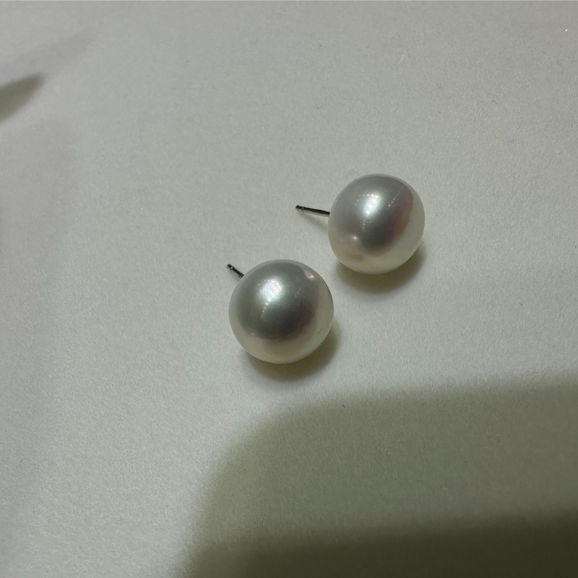 【专属】S925银耳饰/9-10/天然珍珠耳钉