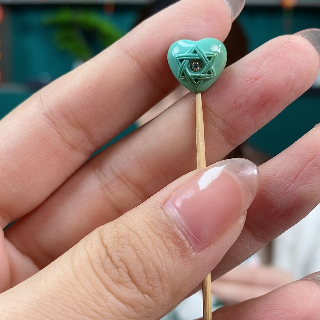 绿松石珠宝奇石未镶嵌