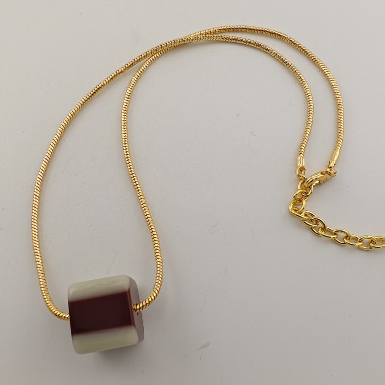 铜合金项链 VTGViVi饰品/中古饰品/时尚复古百搭款/E962中古项链