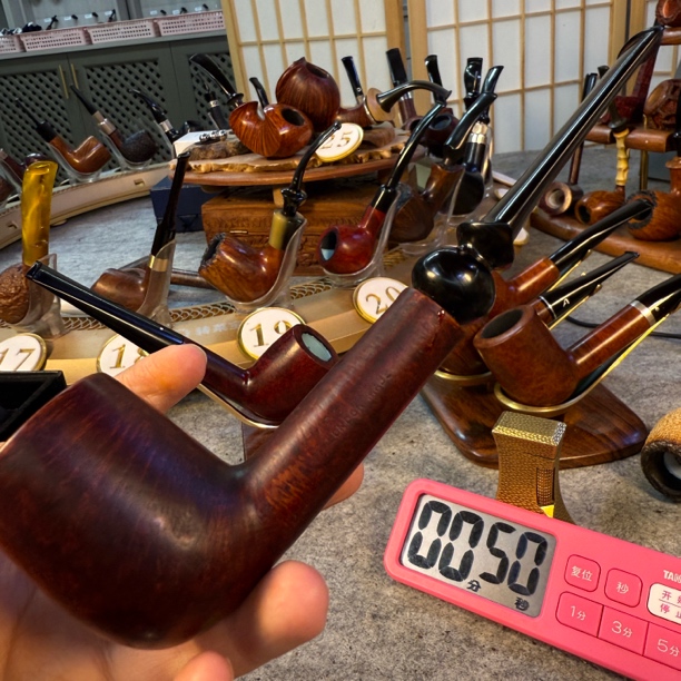 伦敦马特维珍石楠木老烟斗（不是原嘴）