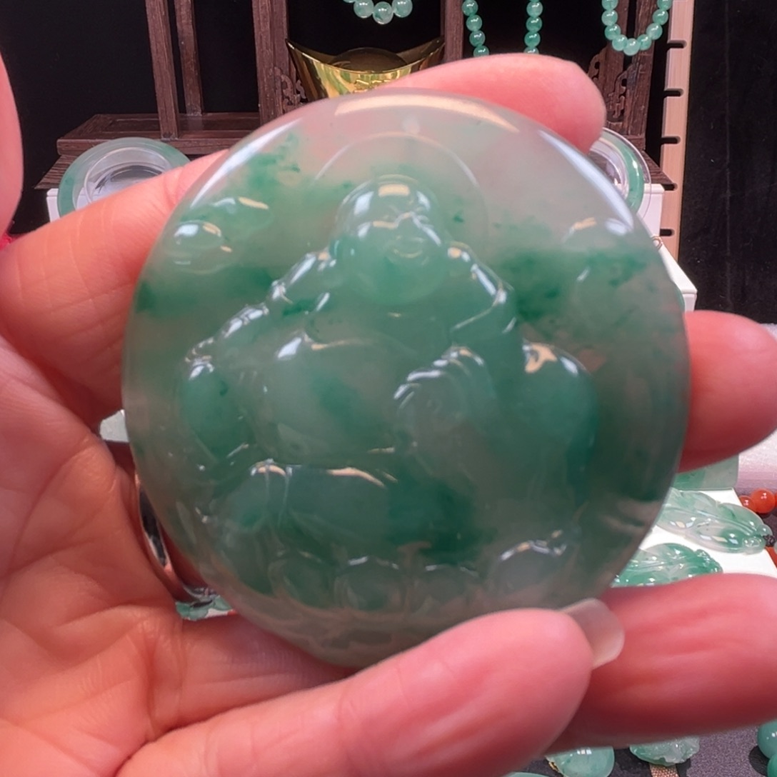 石英质玉吊坠(不含链)合金