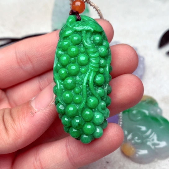 翡翠吊坠(不含链)未镶嵌