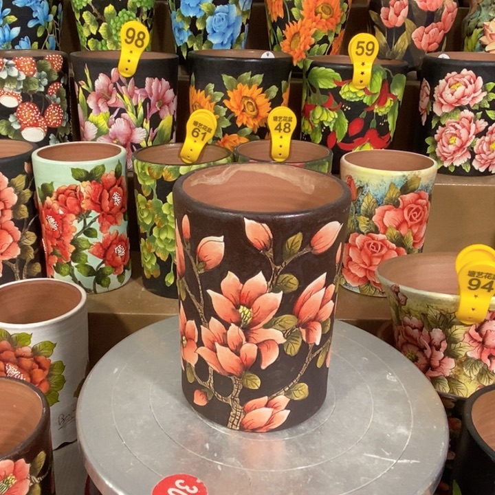 用***在景德镇精品花盆特价