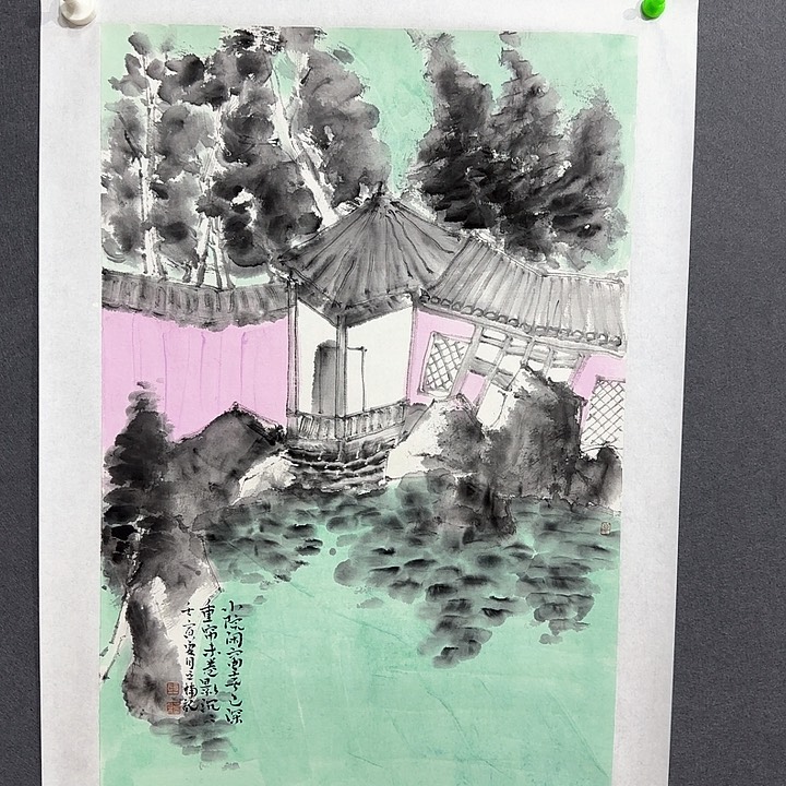 国画杰车老师国画作品2.7平尺