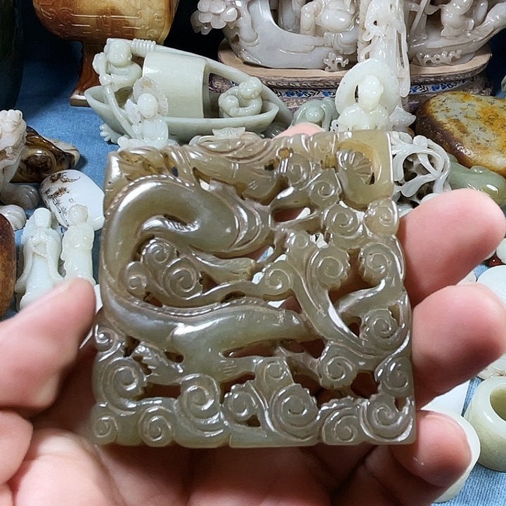 和田玉（白玉）颈饰未镶嵌