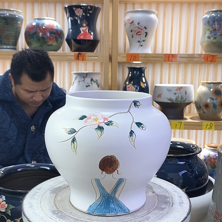 罐陶瓷陶瓷陶瓷付出