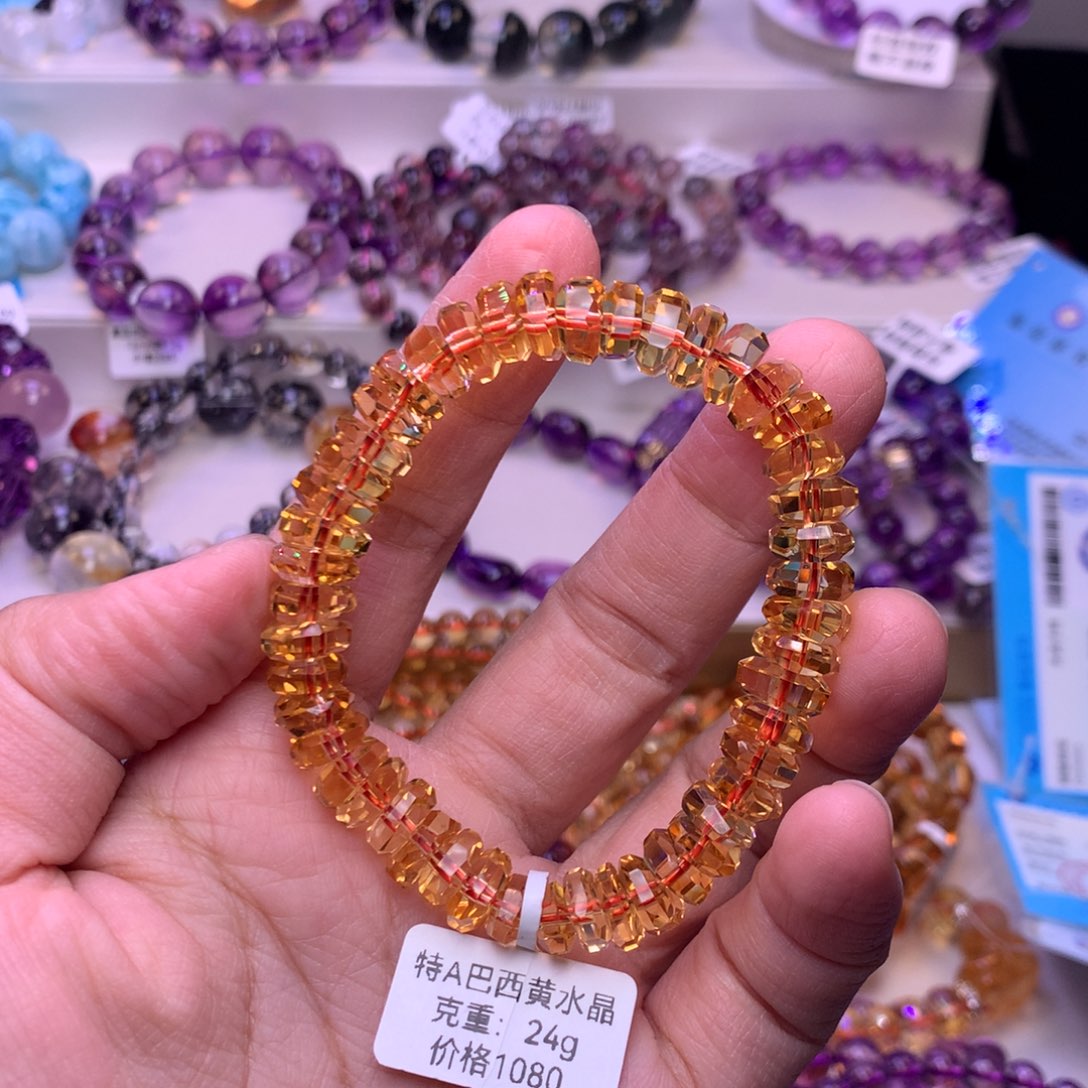 水晶手链未镶嵌手链