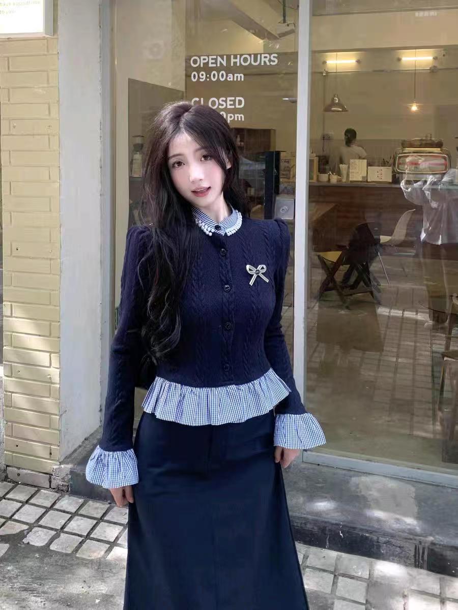 【半分糖】琥珀流光风外套 古气质裙子法式宽松舒适甜美森系连衣裙