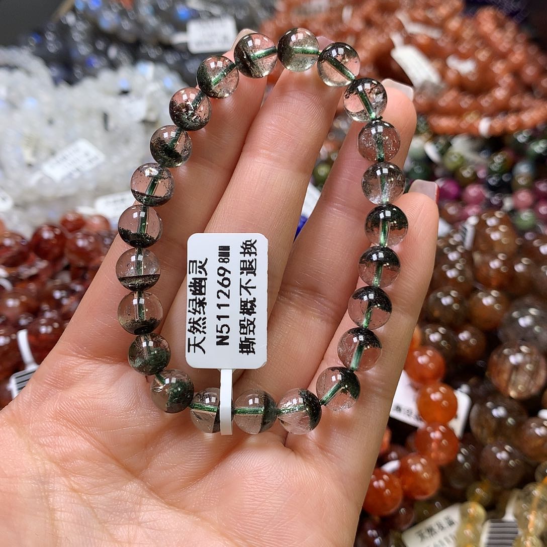 水晶手链未镶嵌，