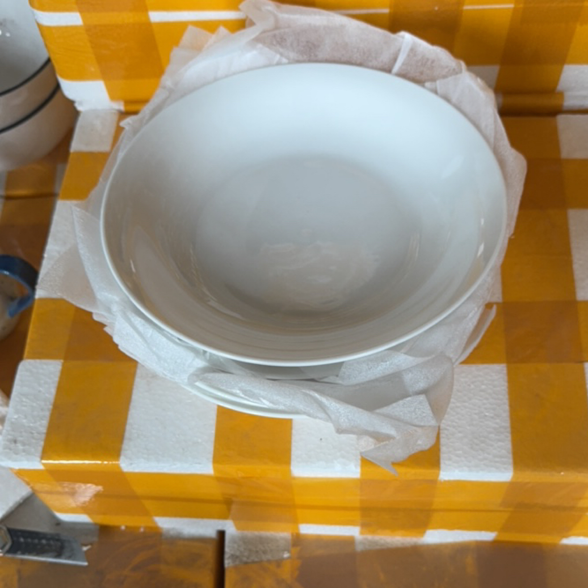 a052纯白7英寸汤盘6只装