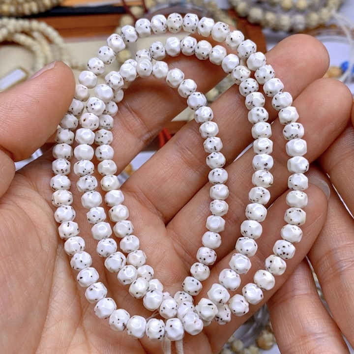 星月菩提手串小*原白数星星