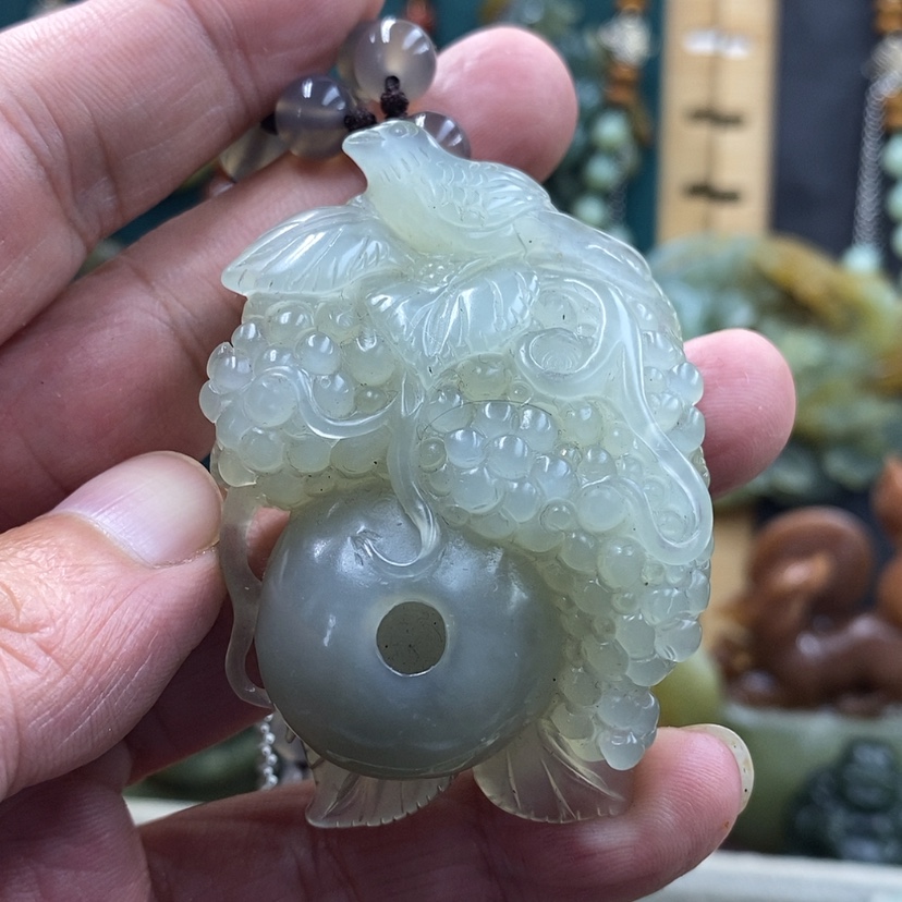 【闪购商品】未镶嵌岫玉吊坠