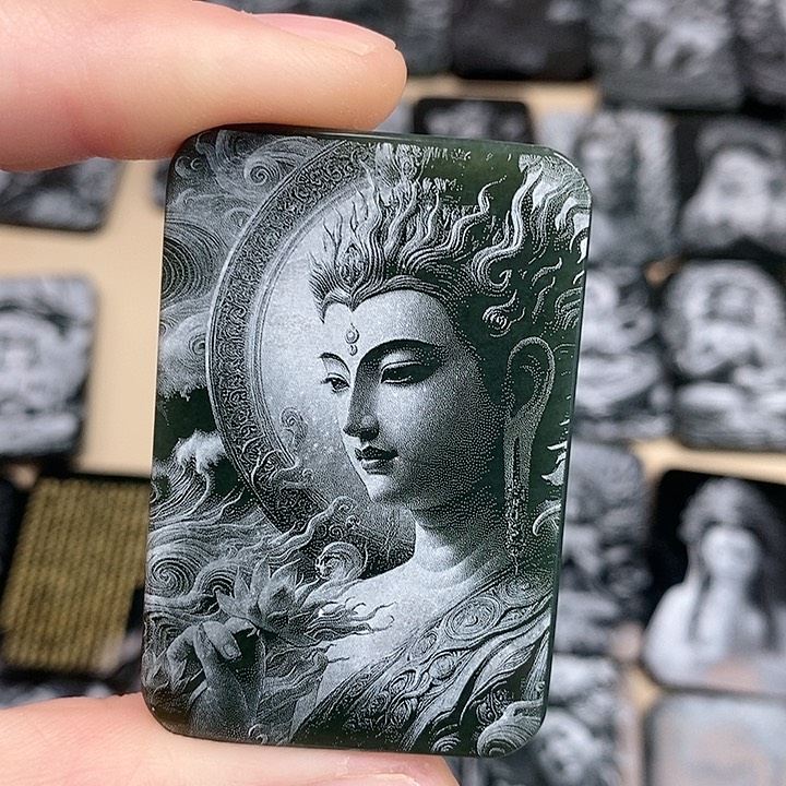 颈饰未镶嵌和田玉