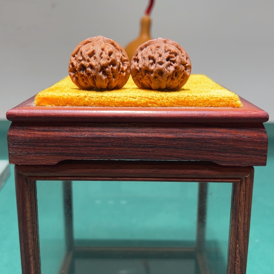 文玩核桃把件矿山宫灯 33 全品