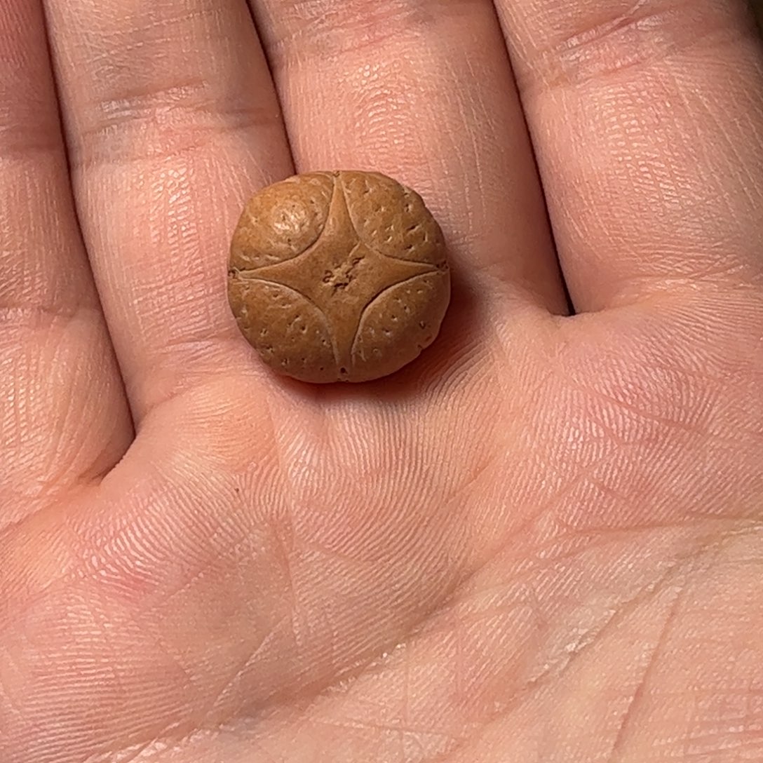 桃核吊坠17.7mm麒麟眼单颗，开孔不退，偏远不包