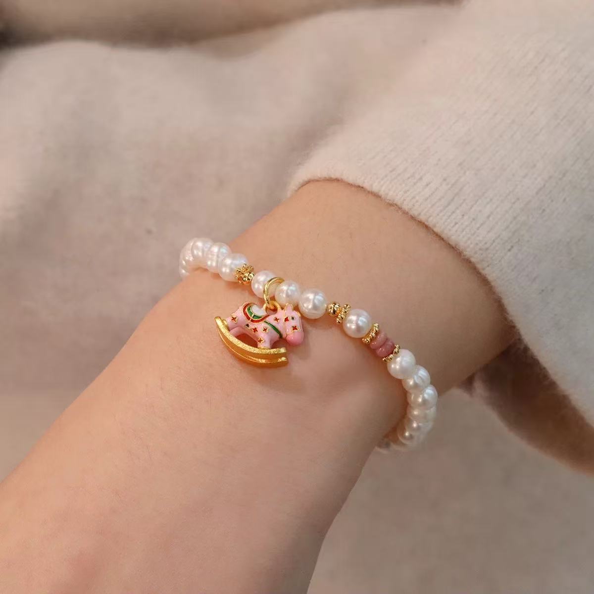 铜合金手链 铜合金小马手链F