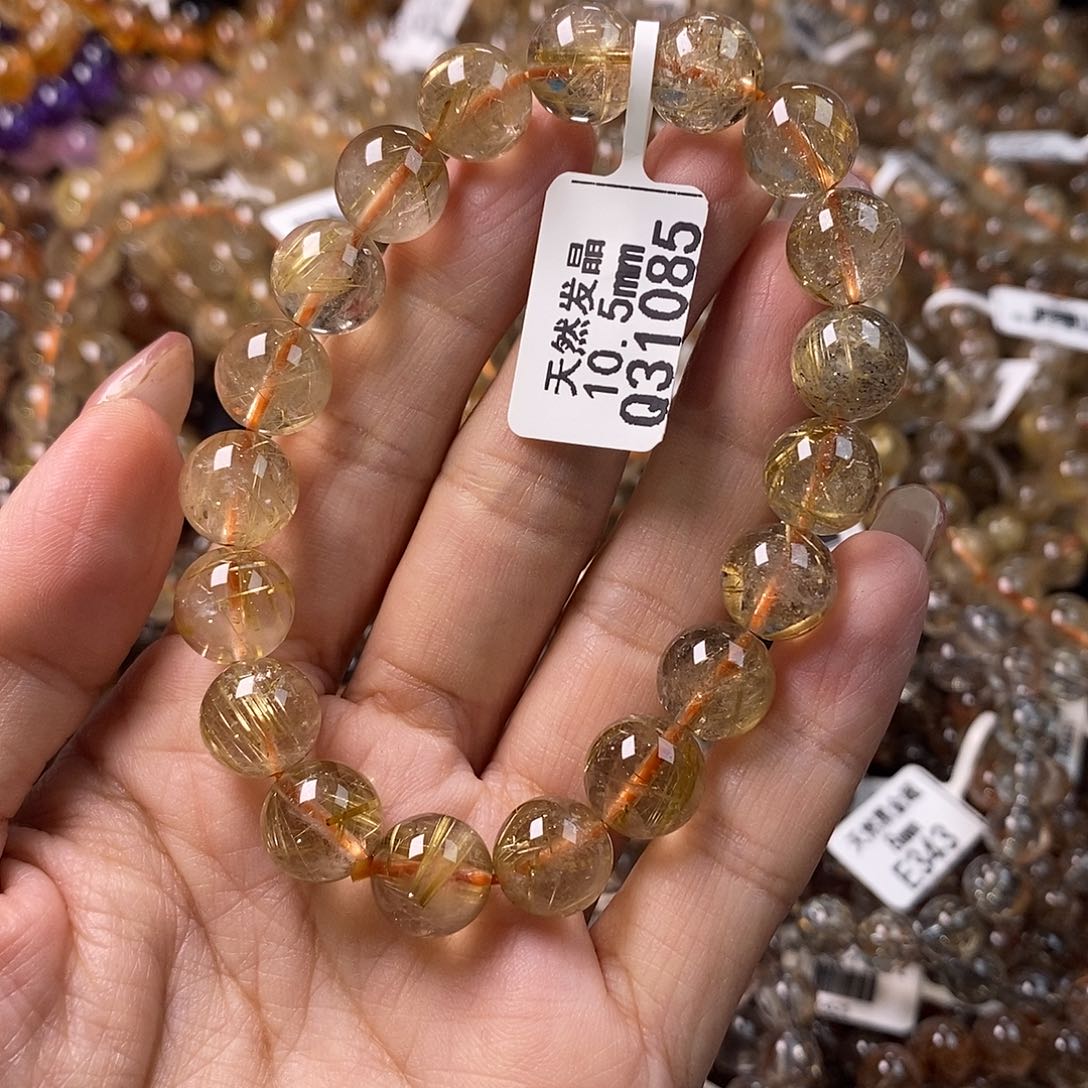 水晶手链未镶嵌水