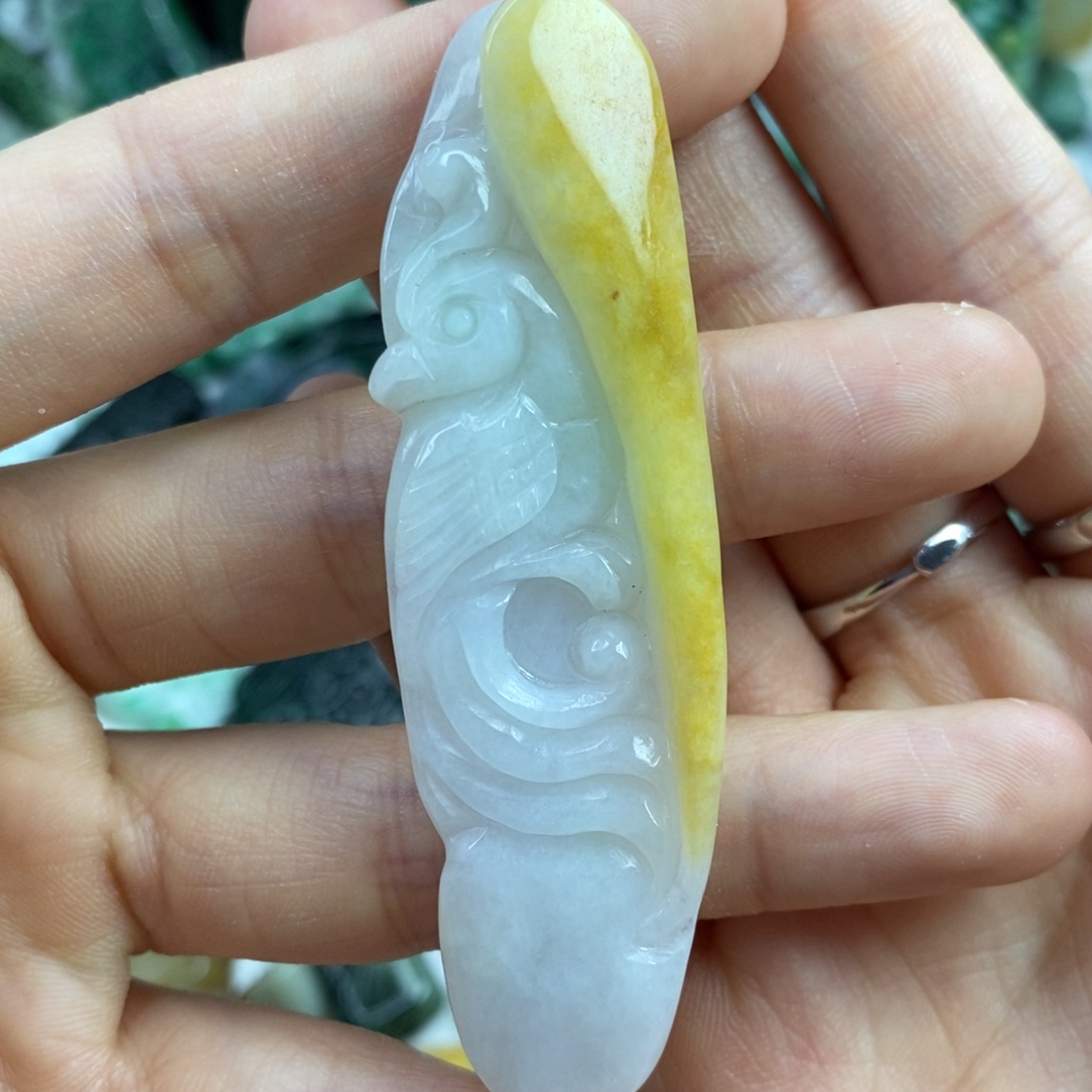 翡翠颈饰未镶嵌吊坠