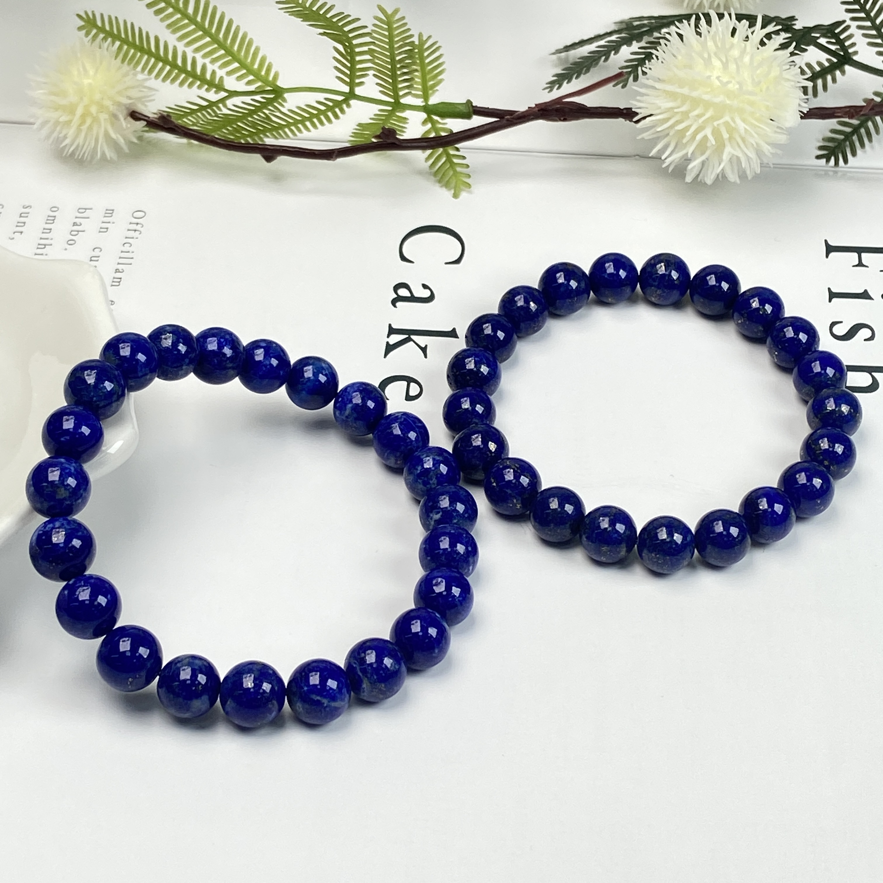 【星浩好物】青金石手串 QT01L800【多样性发一件】8mm