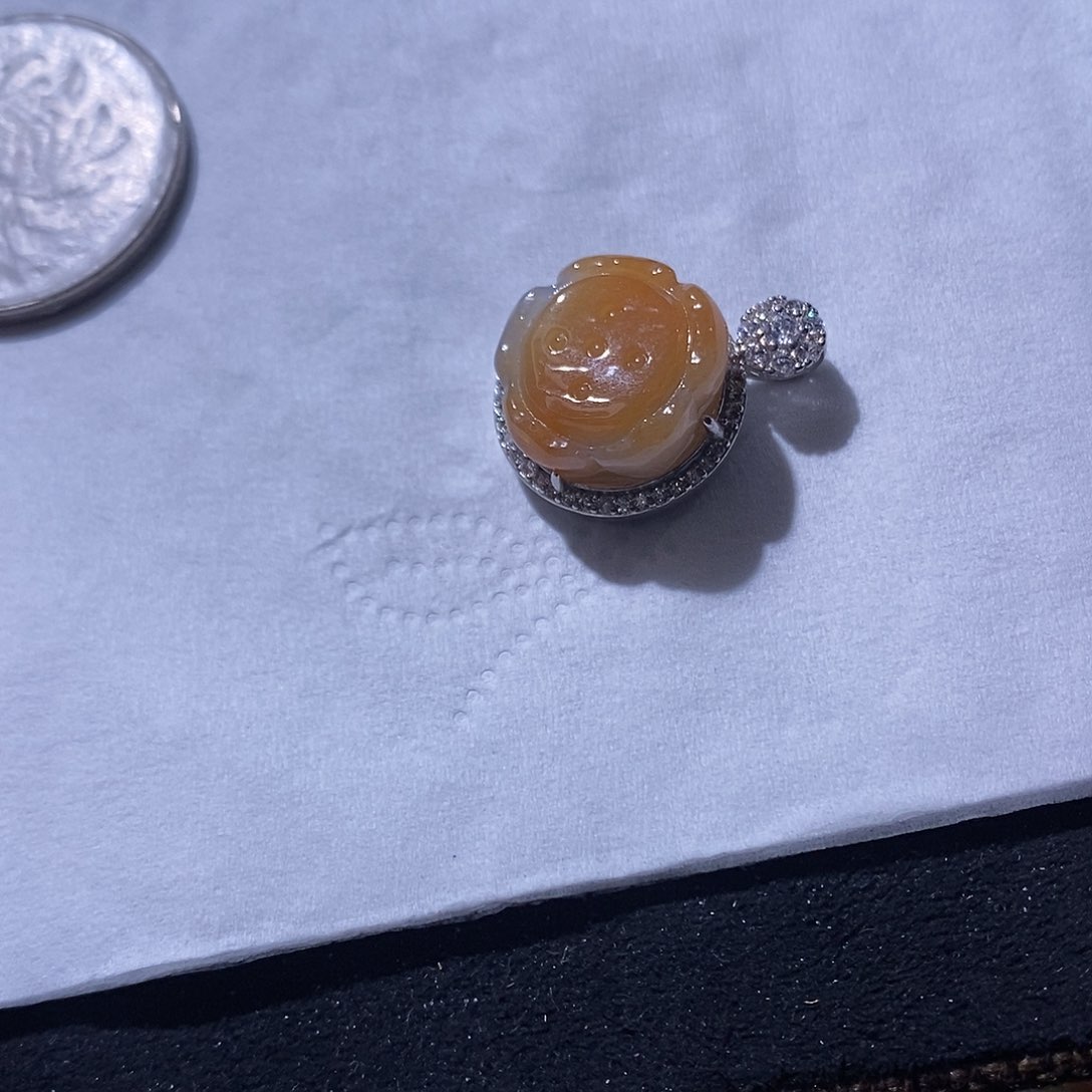 翡翠吊坠(不含链)未镶嵌