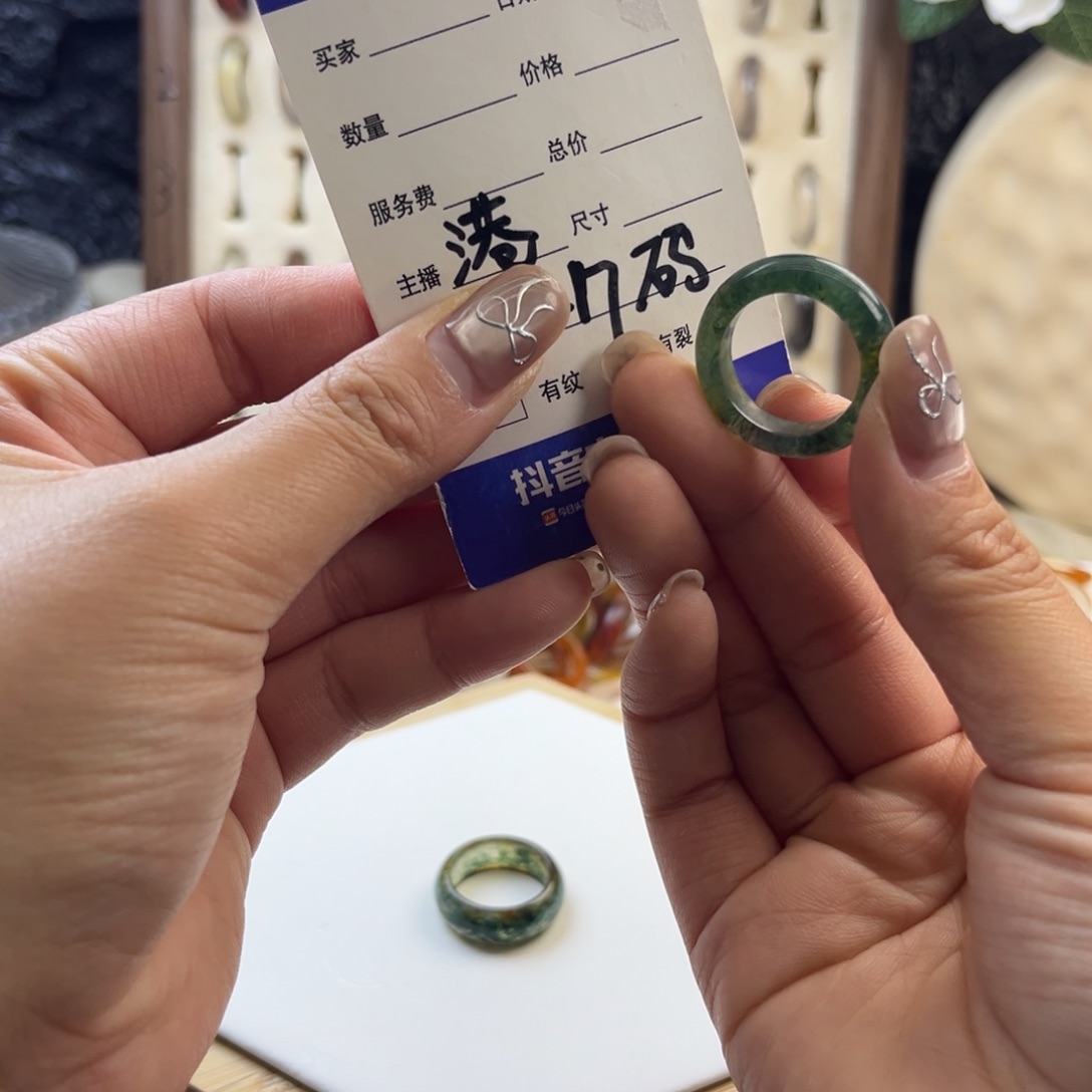 玛瑙/玉髓未镶嵌戒圈79