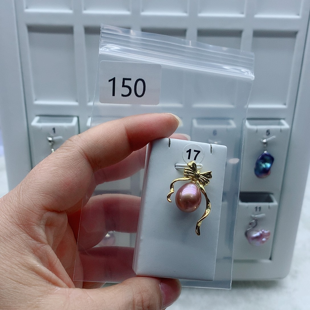 吊坠(不含链)淡水珍珠合金