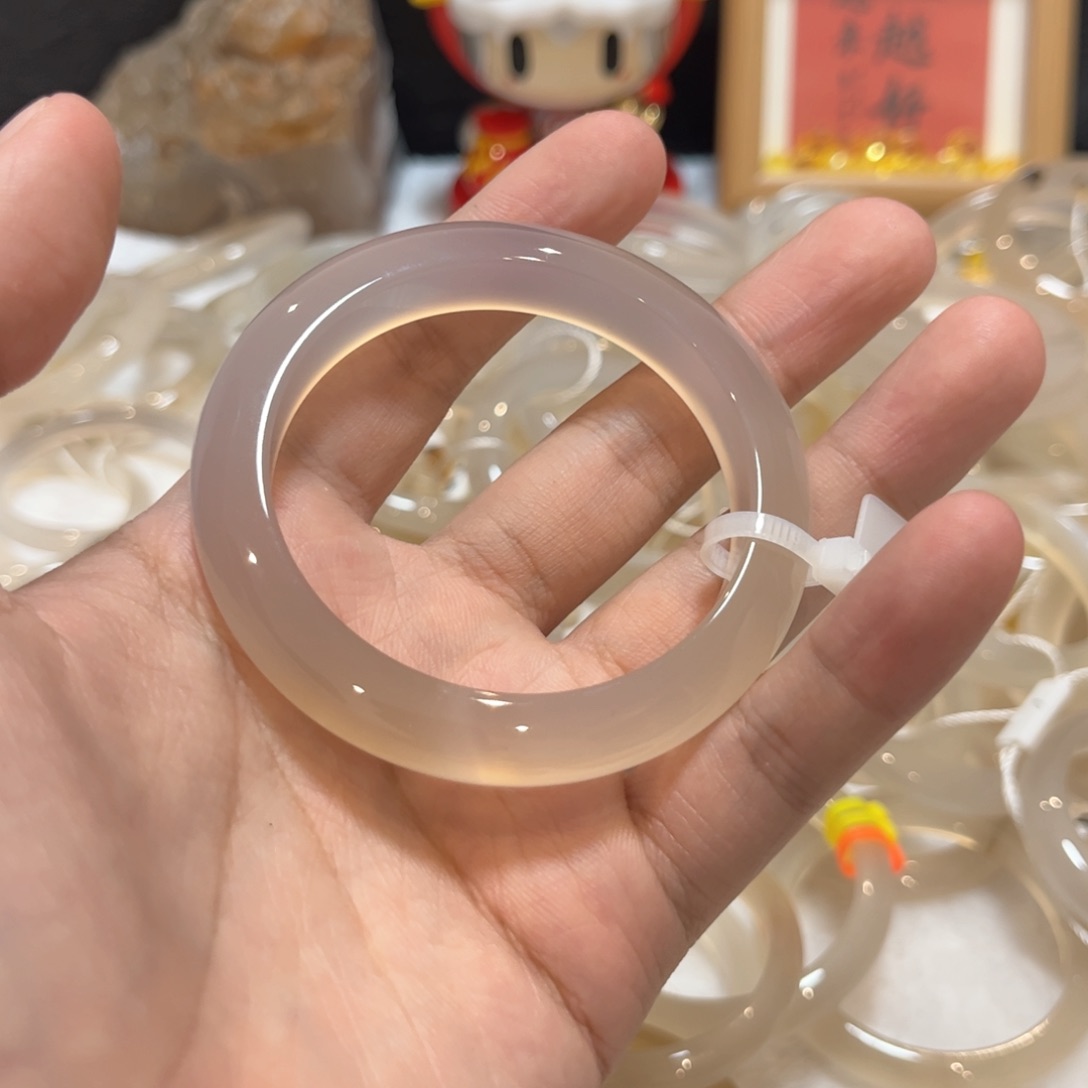 手镯玛瑙/玉髓合金_**哈156