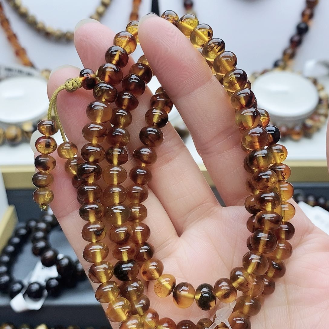 琥珀颈饰未镶嵌琥珀7