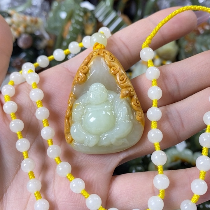 透闪石质玉挂件未镶嵌一*：