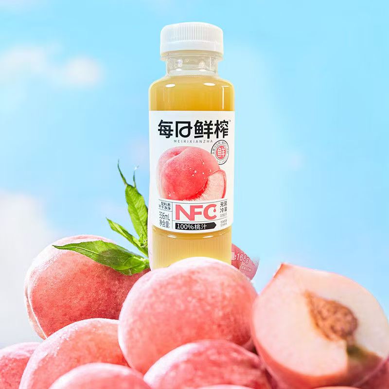 NFC蜜桃汁【336ml】20瓶/箱