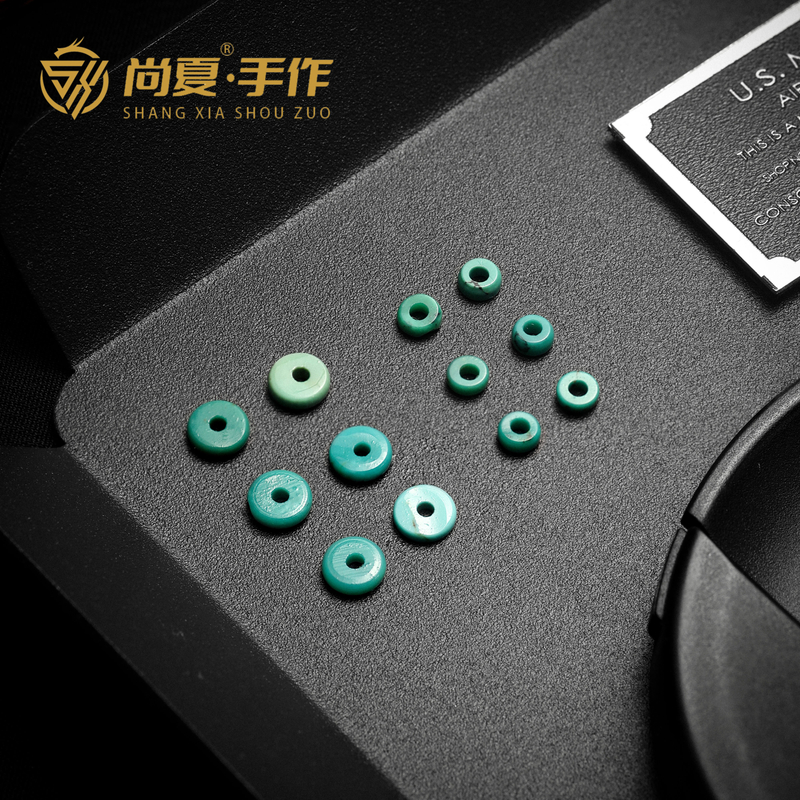 尚夏【超炸浮力】高瓷玉化绿松隔片多样性发其一