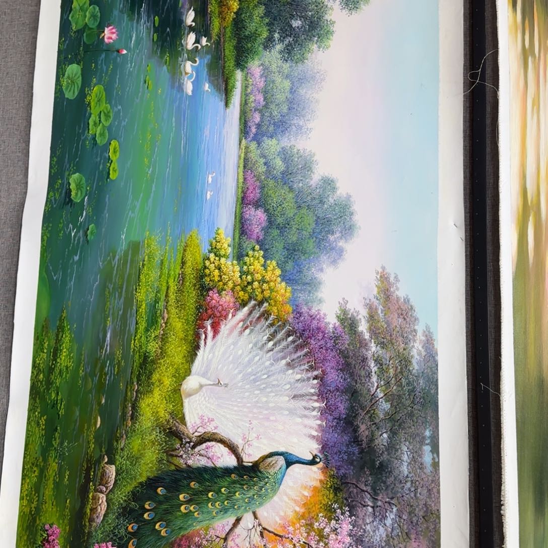 油画优惠活动开始了。好