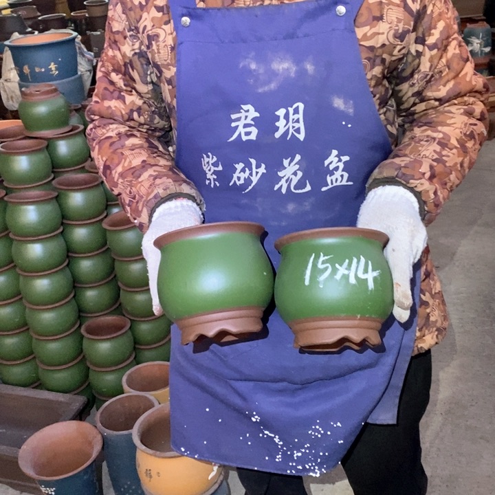 紫砂花盆紫砂花盆盆栽花卉苗木种植