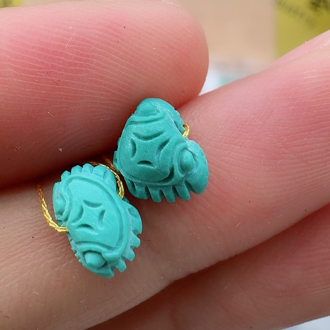 绿松石未镶嵌配饰