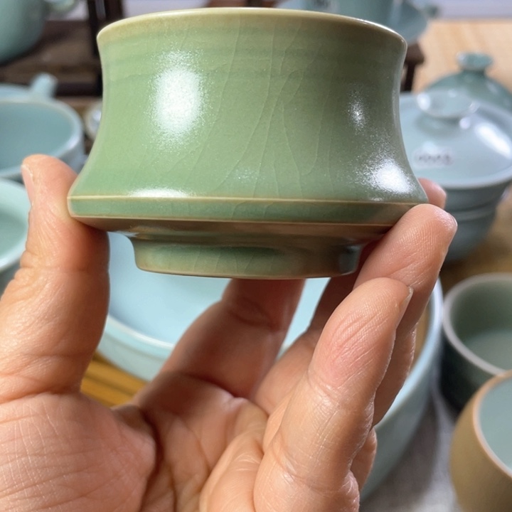 云****雨汝州原矿釉手工杯子发发发发发