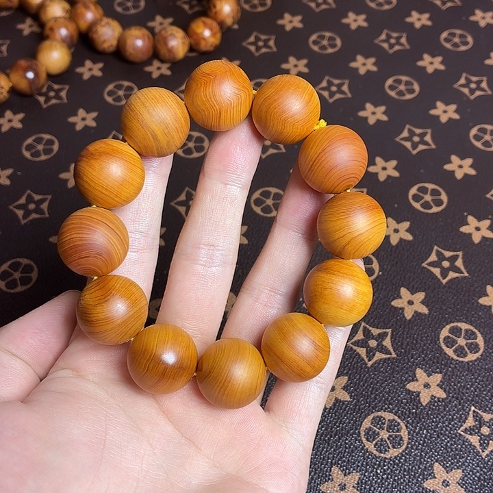 柏木（崖柏）手串/手链崖柏黑油膏20mm