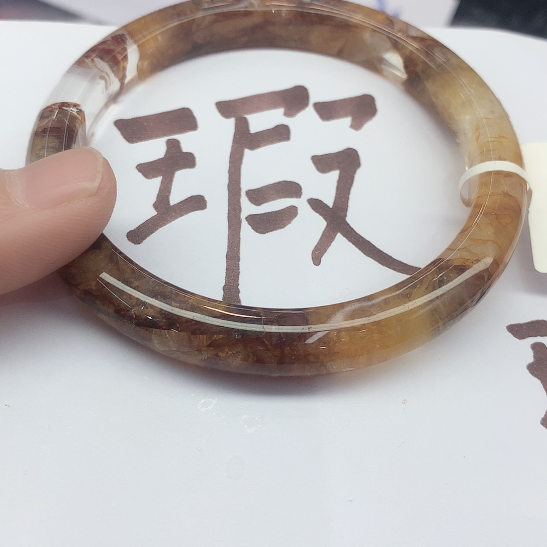 水晶手镯未镶嵌134（瑕疵6162