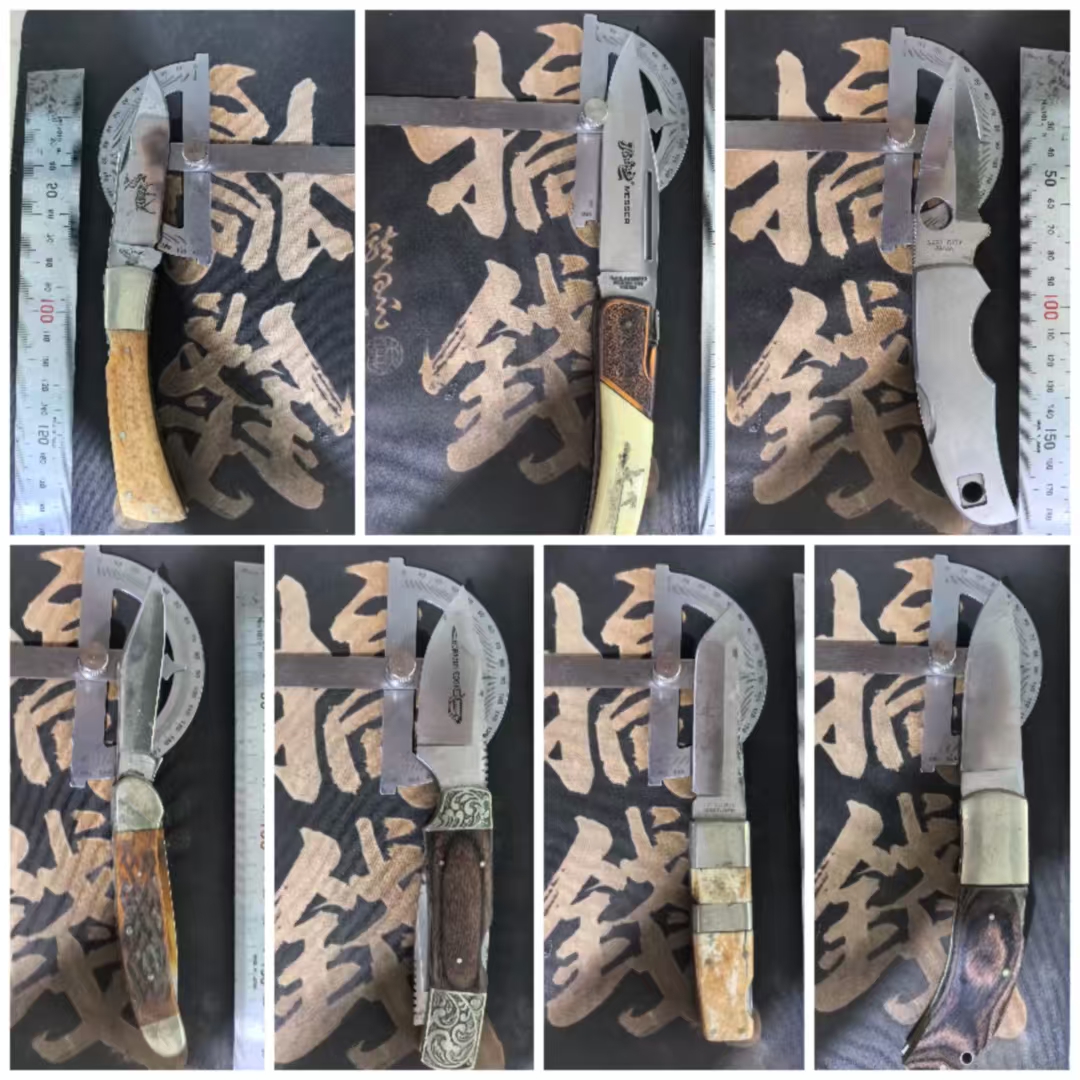 款式≤60度＞60度刀＜150毫米水果刀，多种多样，直播间展示样貌为准